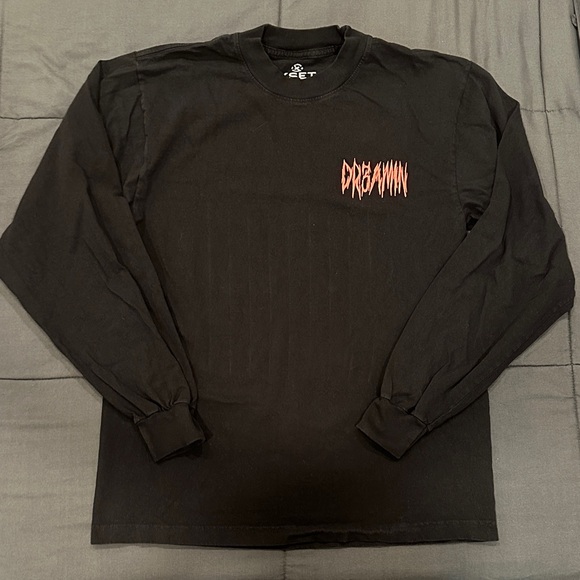 XSET Black Long Sleeve Tee - Small (Runs Big) - Picture 1 of 5